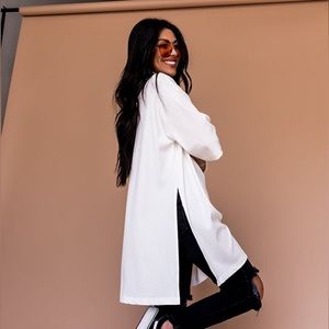 Dressed in LaLa Ivón Mock Neck Tunic